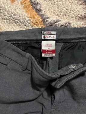 Merona Men's Gray Classic Stretch Dress Pants
